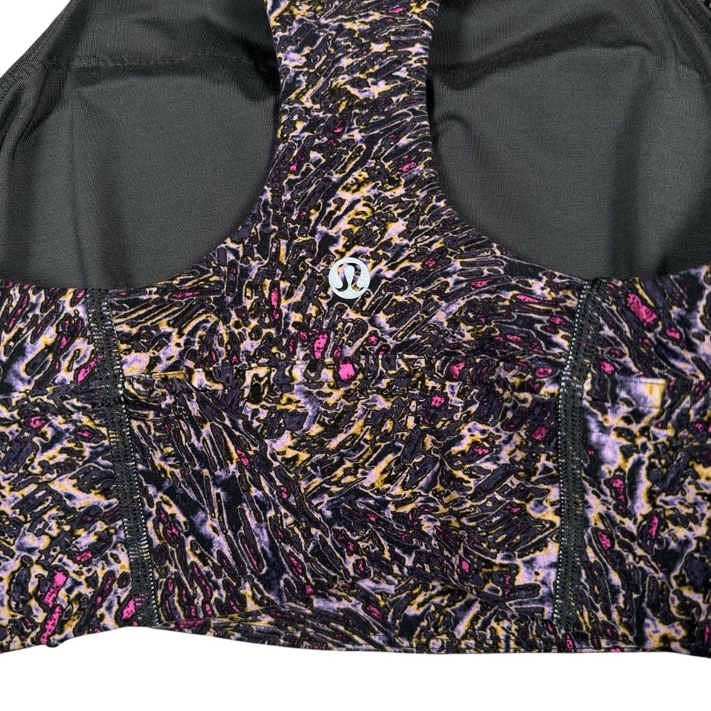 LULULEMON Wunder Train Longline Bra in topography multi - Picture 9 of 11